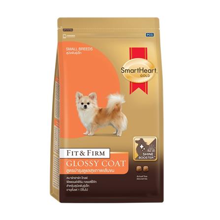 อาหารสุนัข SMARTHEART GOLD FIT AND FIRM GLOSSYCOAT SMALL BREEDS 1 กก._0