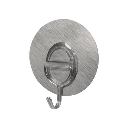 ขอแขวนวงกลมติดเทปกาว PLIM XY-0222 สีเงิน แพ็ก 2 ชิ้น_1