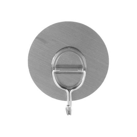 ขอแขวนวงกลมติดเทปกาว PLIM XY-0222 สีเงิน แพ็ก 2 ชิ้น_2