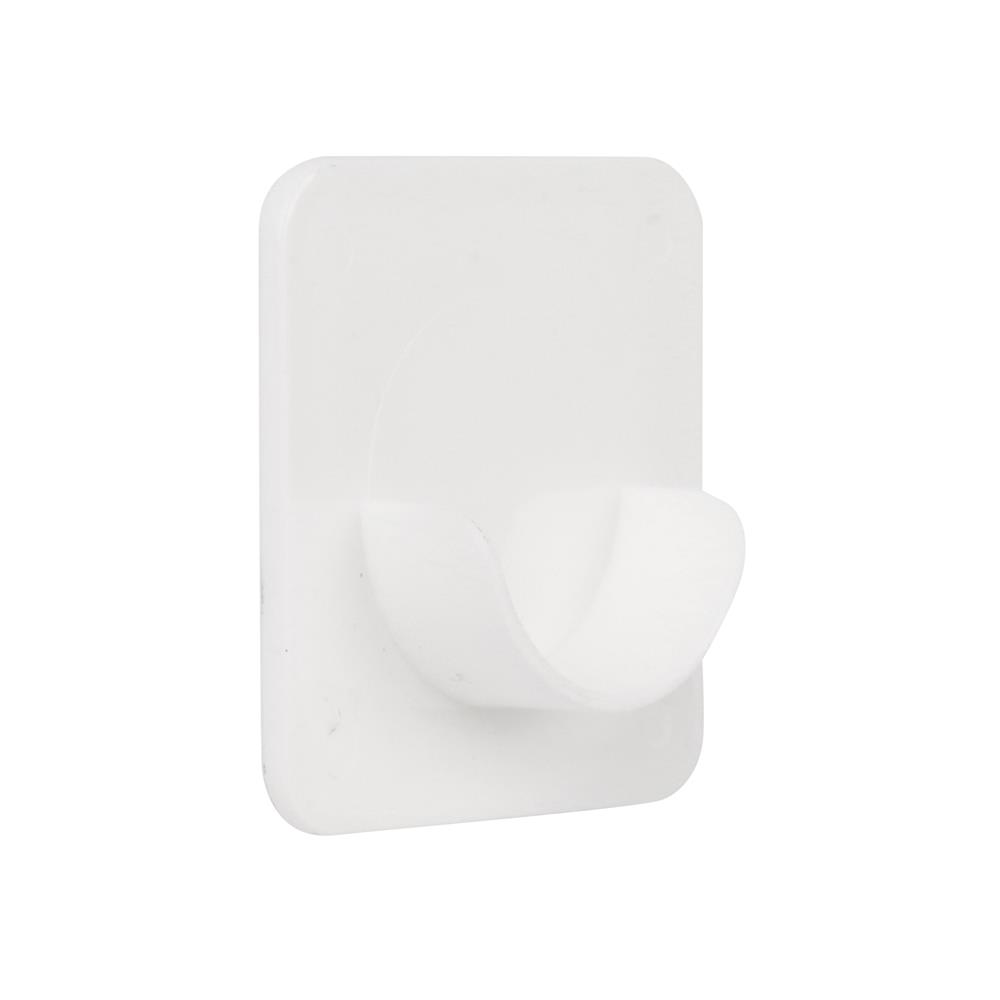 ขอแขวนยึดราวม่าน PLIM XY-0903 สีขาว แพ็ก 4 ชิ้น