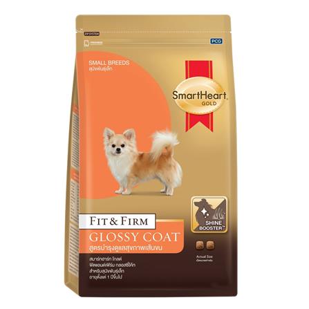 อาหารสุนัข SMARTHEART GOLD DOG FIT AND FIRM GLOSSY SMALL BREED 1 กก._0