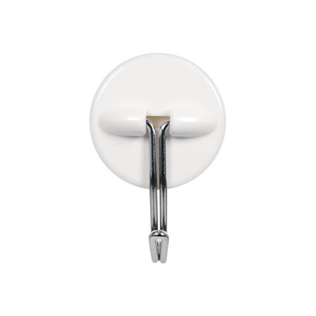 ขอแขวนกลมติดเทปกาว PLIM XY-0907 สีขาว แพ็ก 4 ชิ้น_2