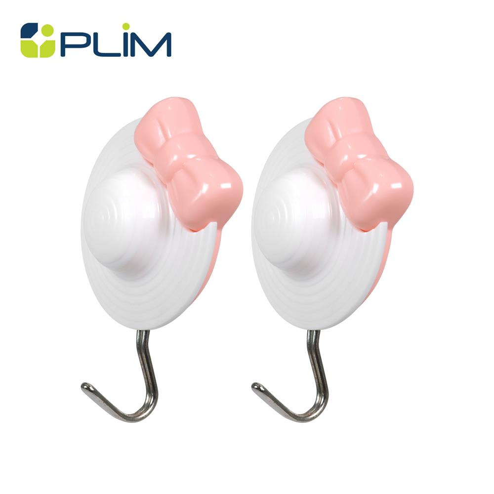 ขอแขวนรูปหมวกติดเทปกาว PLIM XY-0344 สีขาว แพ็ก 2 ชิ้น