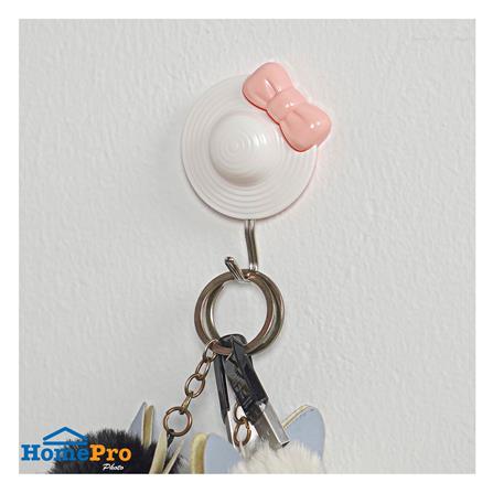 ขอแขวนรูปหมวกติดเทปกาว PLIM XY-0344 สีขาว แพ็ก 2 ชิ้น_4