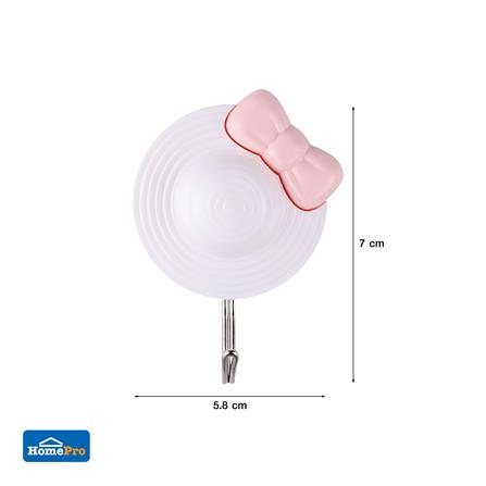 ขอแขวนรูปหมวกติดเทปกาว PLIM XY-0344 สีขาว แพ็ก 2 ชิ้น_5