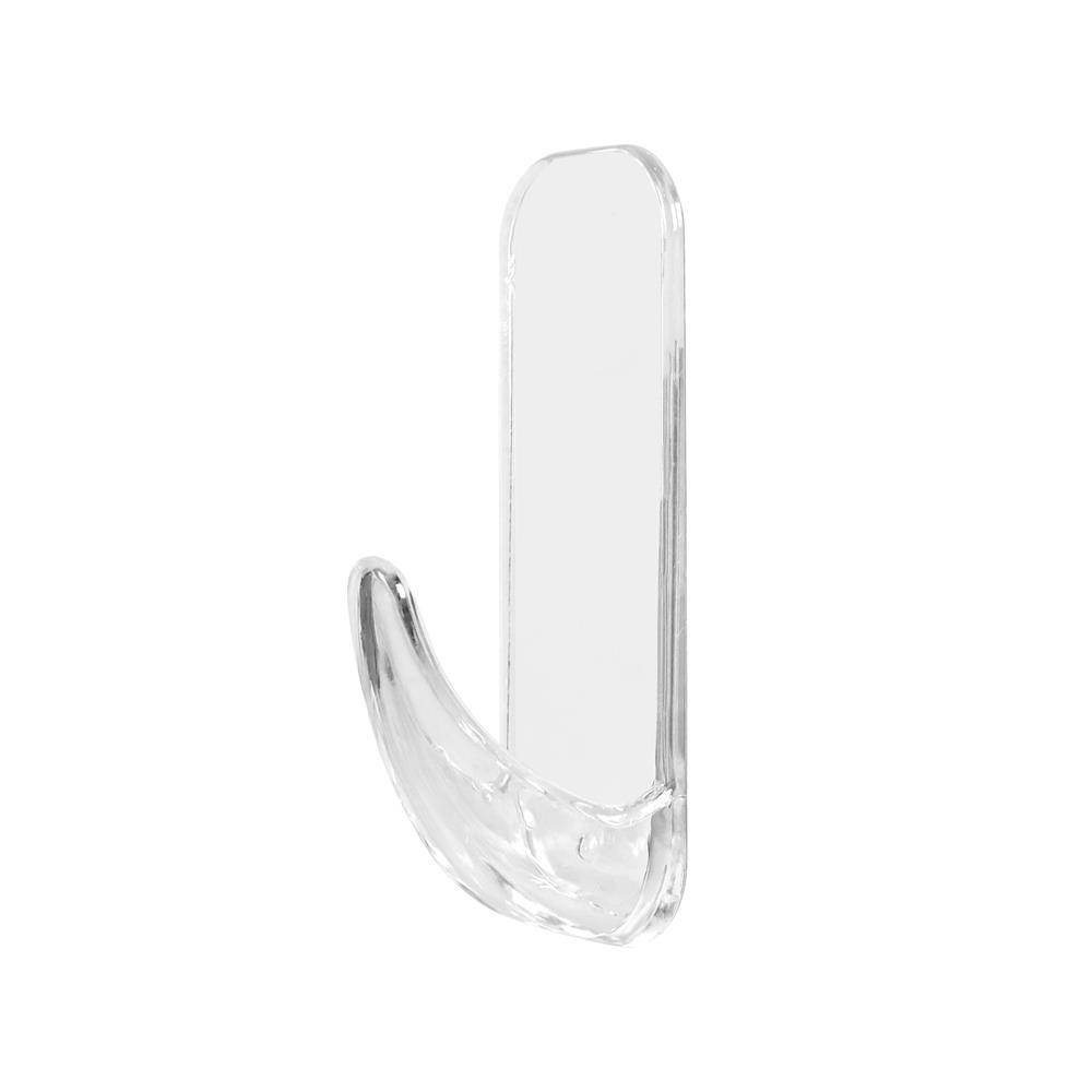 ขอแขวนวงรีติดเทปกาว PLIM XY-0312 สีใส แพ็ก 2 ชิ้น