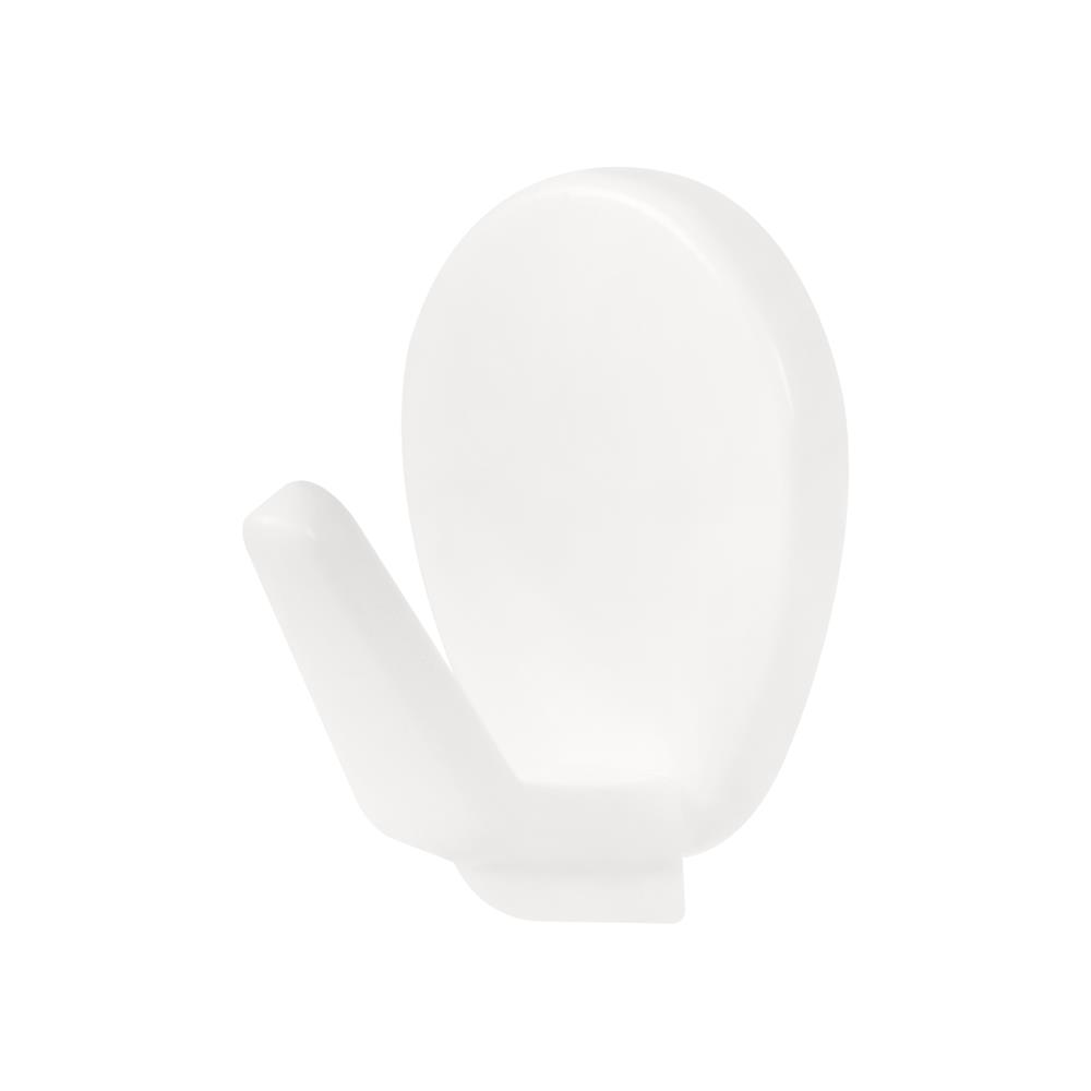 ขอแขวนติดเทปกาว PLIM M-10909 สีขาว แพ็ก 6 ชิ้น