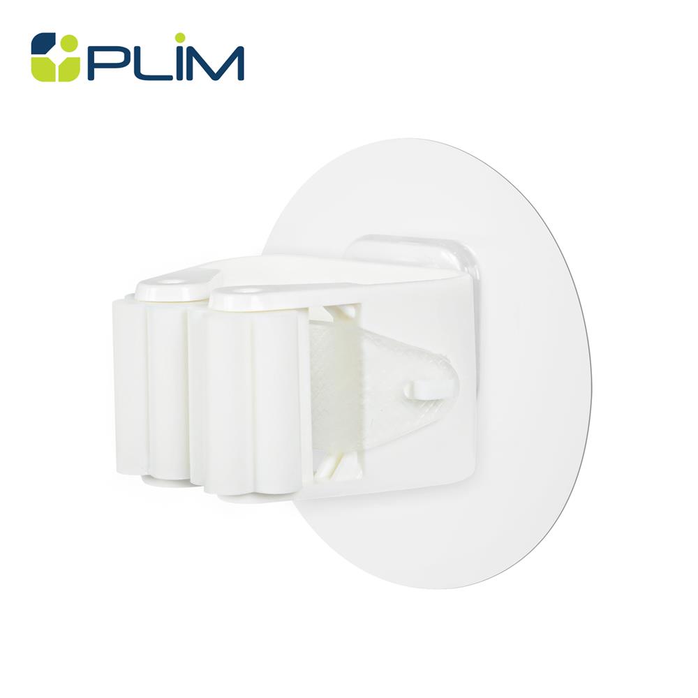 ขอแขวนไม้ถูพื้นติดเทปกาว PLIM M-10916 สีขาว