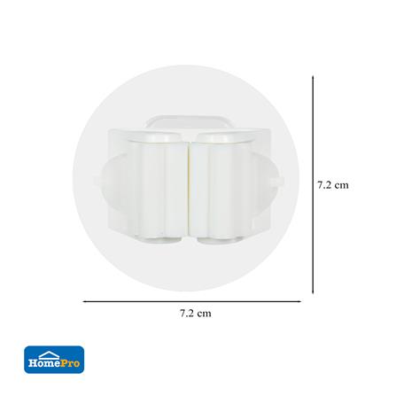 ขอแขวนไม้ถูพื้นติดเทปกาว PLIM M-10916 สีขาว_4