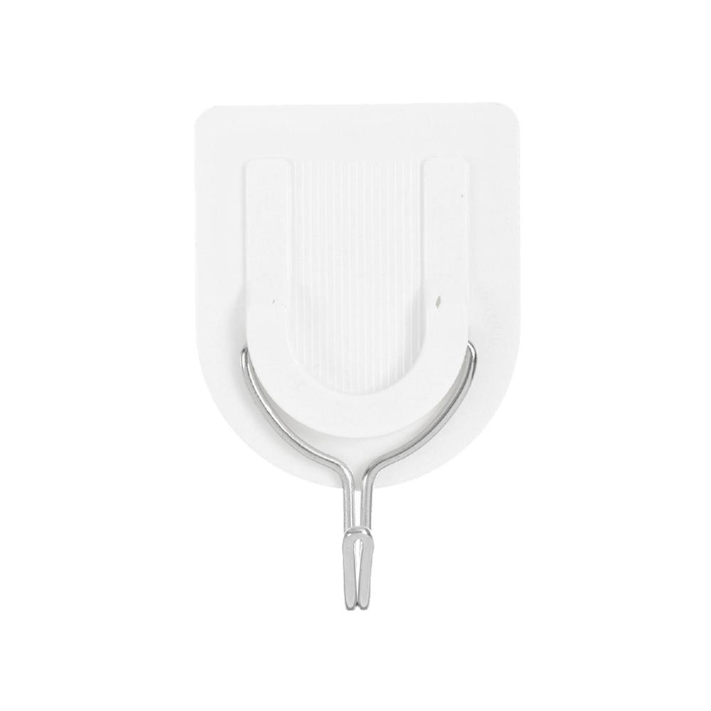 ขอแขวนเหลี่ยมติดเทปกาว PLIM XY-0522 สีขาว แพ็ก 5 ชิ้น