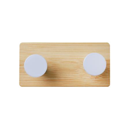 ขอแขวนติดเทปกาว 2 ตะขอ PLIM XY-0497W สีขาว_1