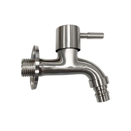 ก๊อกล้างพื้น 1 ทาง KARAT FAUCET KF-79-401-63 สีเงิน_0