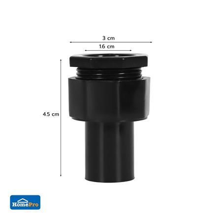 ข้อต่อเข้ากล่อง ELECKTA 16 มม. สีดำ แพ็ก 10 ชิ้น_3