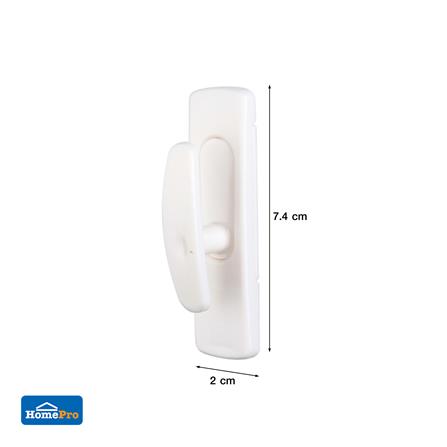 ขอแขวนอเนกประสงค์ติดเทปกาว PLIM XY-0560 สีขาว แพ็ก 3 ชิ้น_5