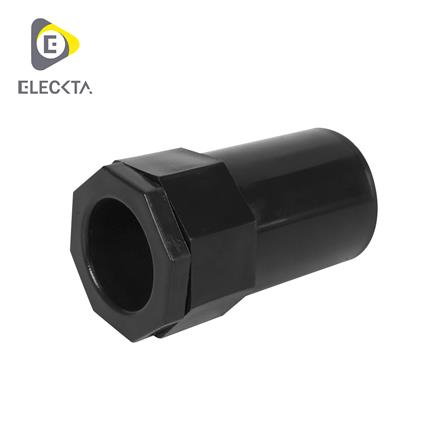 ข้อต่อเข้ากล่อง ELECKTA 25 มม. สีดำ แพ็ก 10 ชิ้น_0