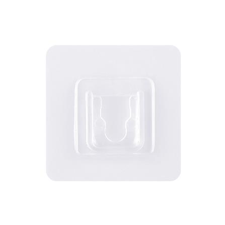 ขอแขวนเหลี่ยมอเนกประสงค์ PLIM XY-0101 สีใส แพ็ก 2 ชิ้น_2