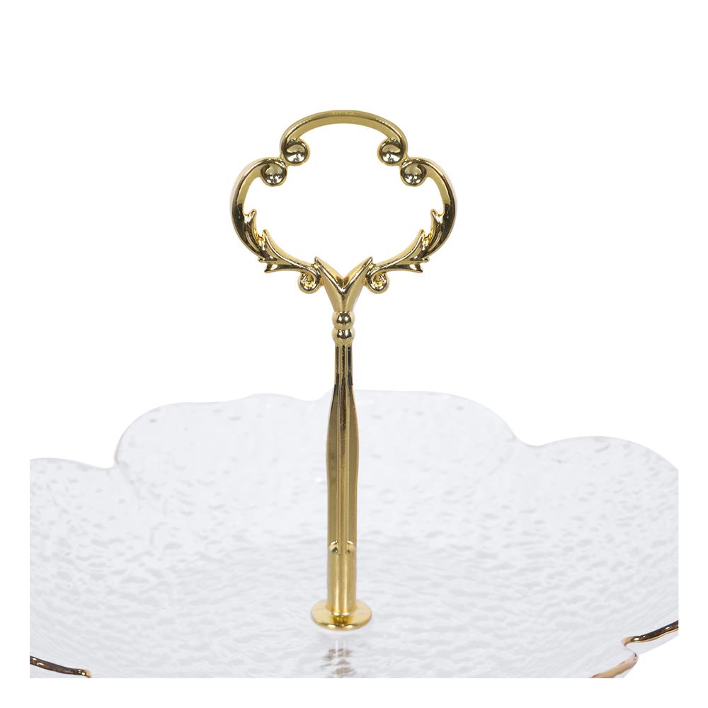 ที่วางขนมแก้ว 2 ชั้น KECH FLORA