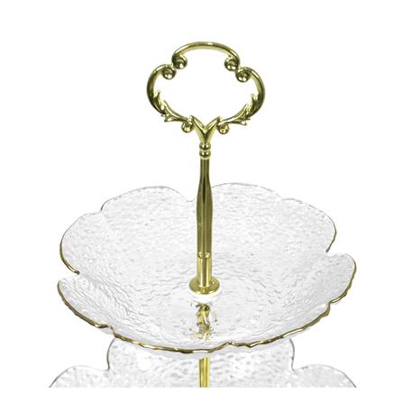 ที่วางขนมแก้ว 3 ชั้น KECH FLORA_3