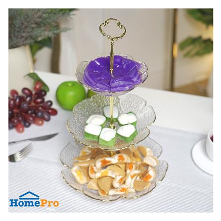 ที่วางขนมแก้ว 3 ชั้น KECH FLORA_4