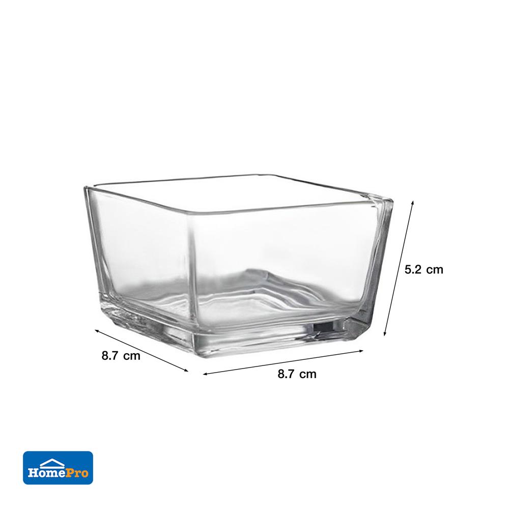 ถ้วยแก้วเหลี่ยม 3 นิ้ว KECH