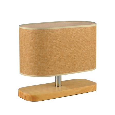 ไฟตั้งโต๊ะ LUMAX 01-02470 สีน้ำตาล_0