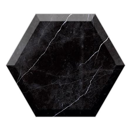 กระเบื้องพื้นพอร์ซเลน 22x26 ซม. TARA ไดมอนมาร์เบิ้ล ดำ_0