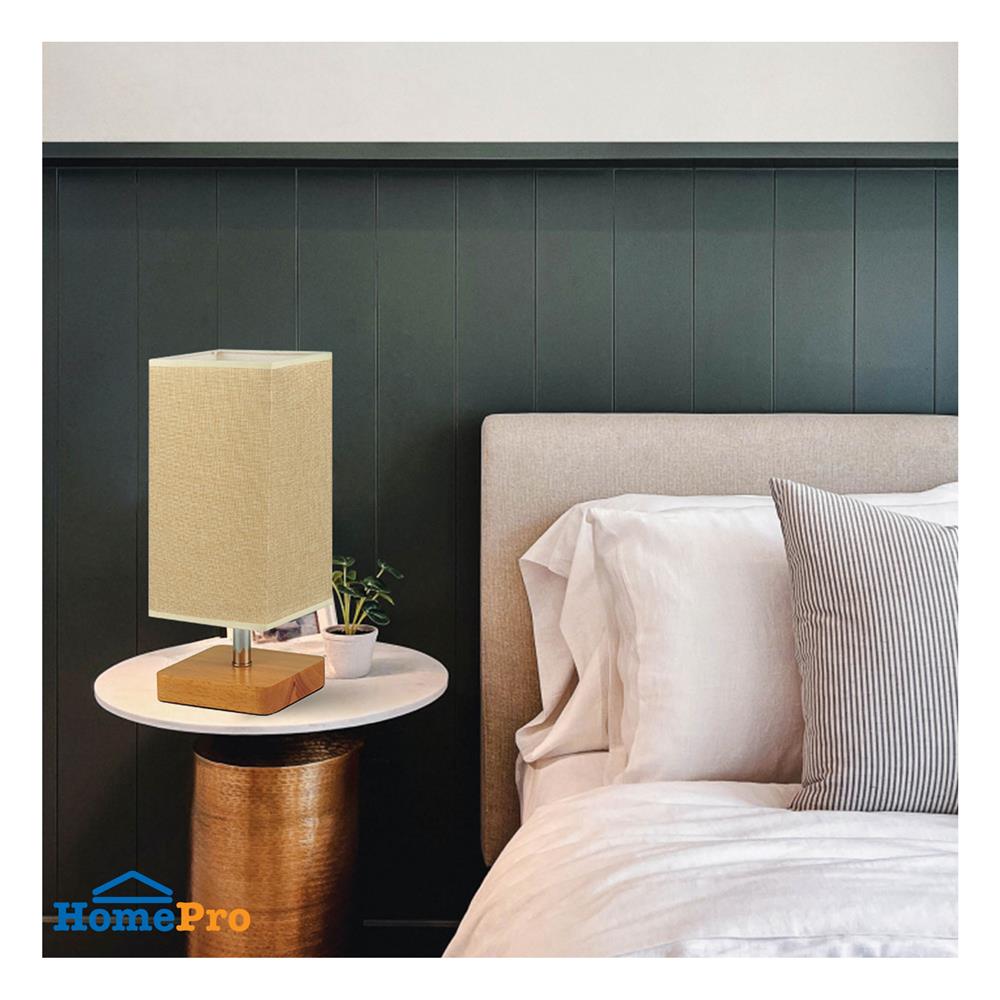 ไฟตั้งโต๊ะ LUMAX 01-02469 สีน้ำตาล