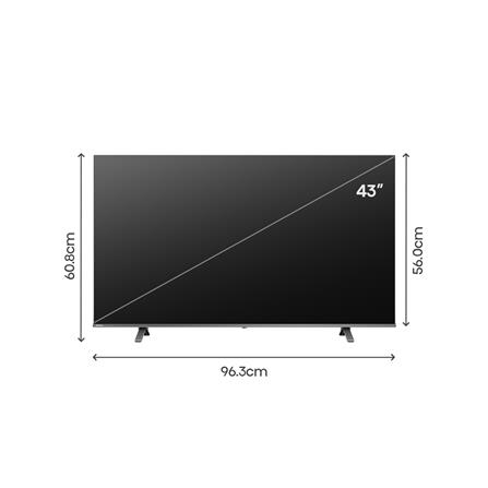 คิวแอลอีดีทีวี 43 นิ้ว TOSHIBA (4K, QLED, VIDAA) 43M450NP_2