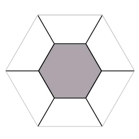 กระเบื้องพื้นพอร์ซเลน 22x26 ซม. TARA เซนทริกเกรย์ไวท์ ขาว_0