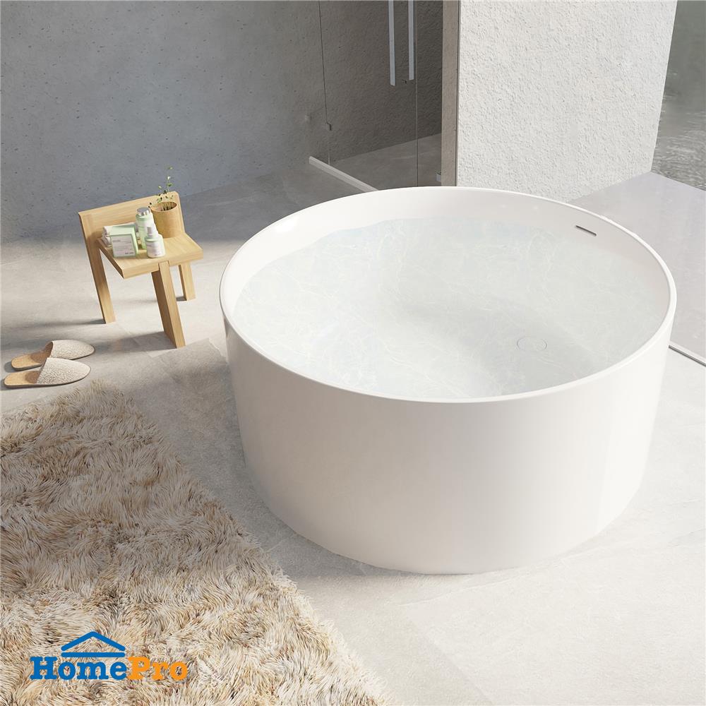 อ่างอาบน้ำ CRISTINA TOPIA 134134 BT 135 ซม. สีขาว
