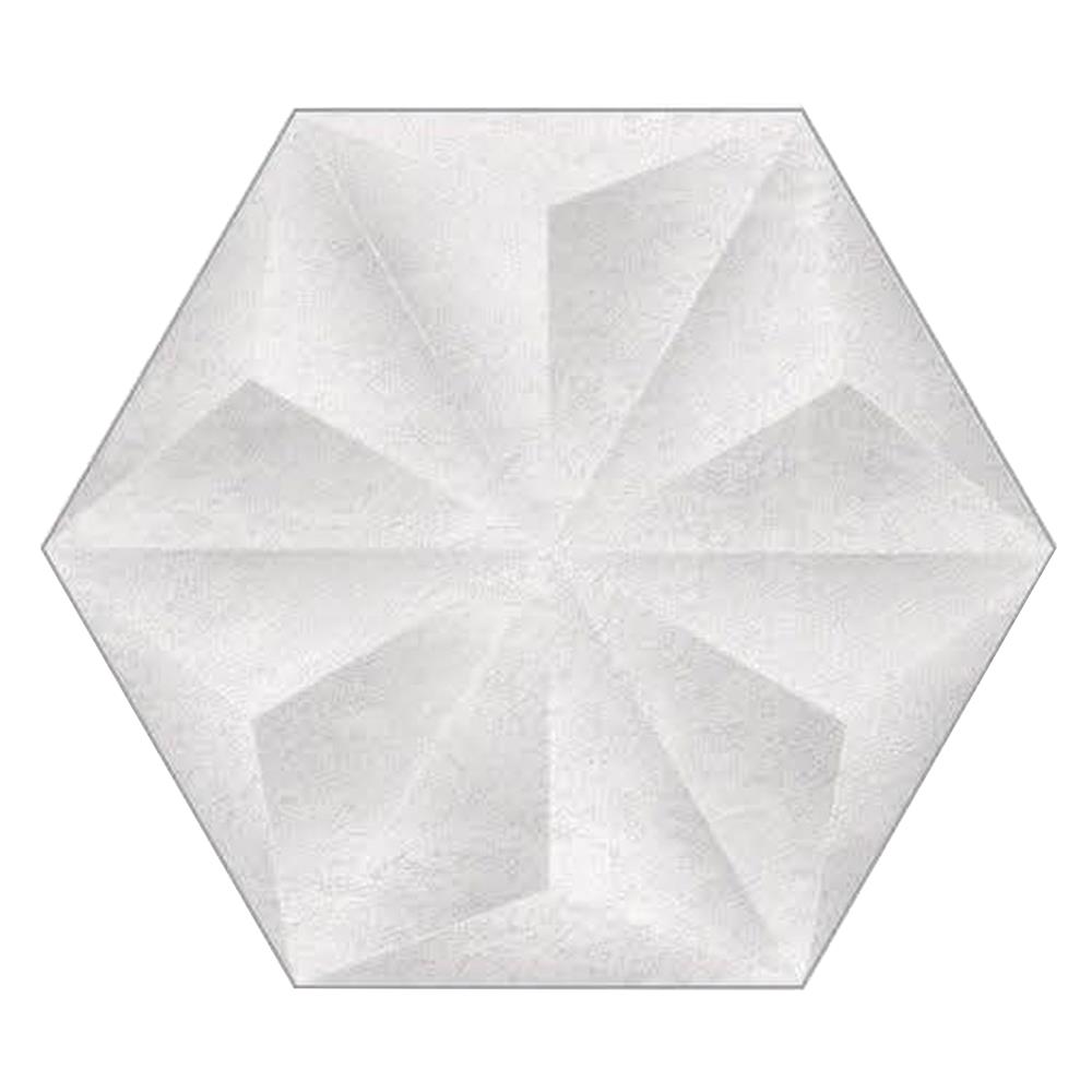 กระเบื้องพื้นพอร์ซเลน 22x26 ซม. TARA เพียวไดมอน ขาว