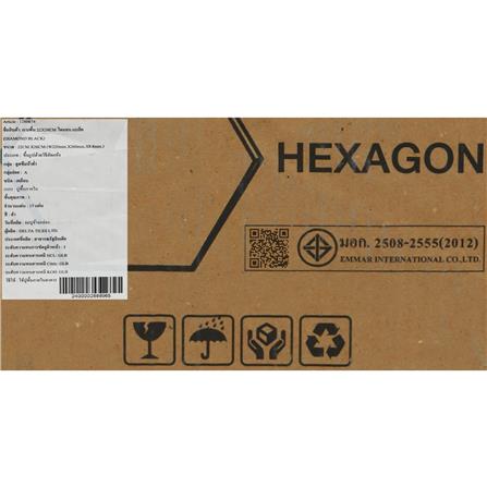 กระเบื้องพื้นพอร์ซเลน 22x26 ซม. TARA ไดมอน แบล็ค_1