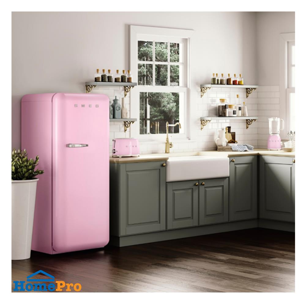 ตู้เย็น 1 ประตู SMEG FAB28RPK5 9.93 คิว สีชมพู