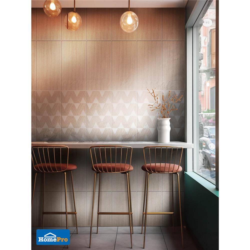 กระเบื้องผนัง 30x60 ซม. TARA มิซา กลาง เบจ 0.9 ตร.ม.