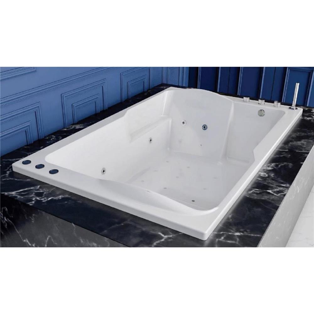 อ่างอาบน้ำ I-SPA I-FIA01WAF-M 190 ซม. สีขาว