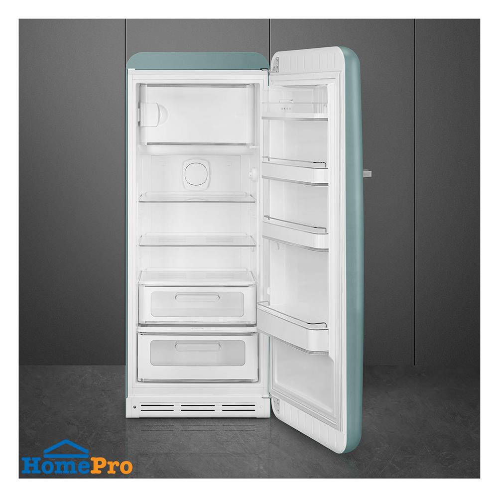 ตู้เย็น 1 ประตู SMEG FAB28RDEG5 9.93 คิว สีเขียวเอมเมอรัล