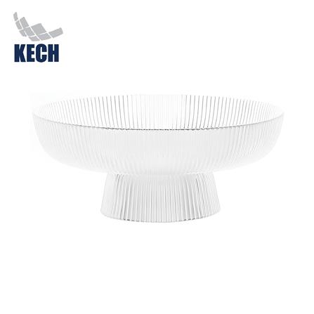 จานเสิร์ฟแก้วมีขา KECH 20 ซม._0