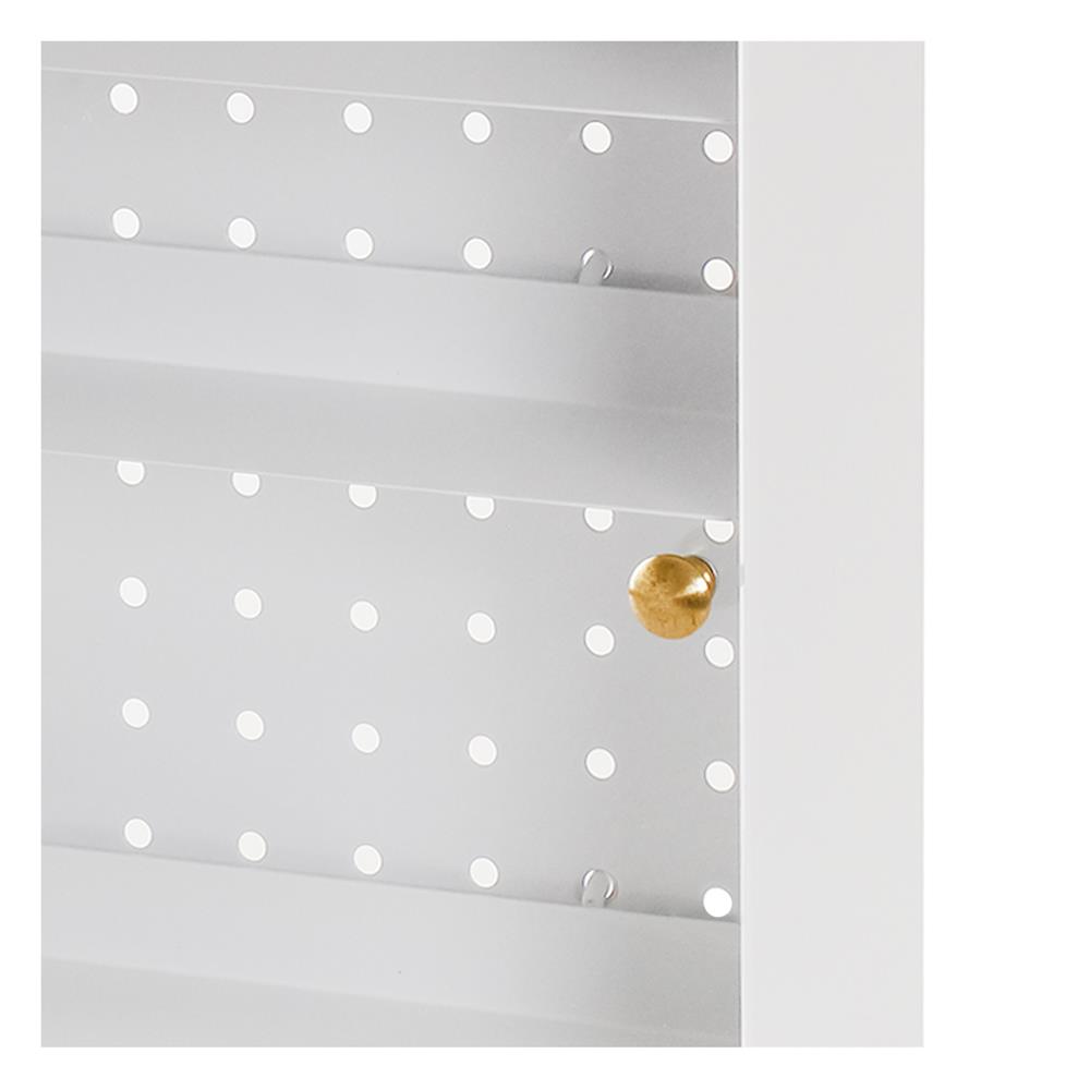 กล่องเหล็กโชว์โมเดล STACKO MANIA 30x9x42 ซม. สีขาว