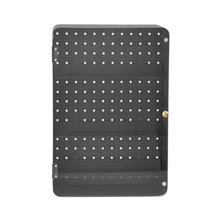 กล่องเหล็กโชว์โมเดล STACKO MANIA 30x9x42 ซม. สีเทา_2