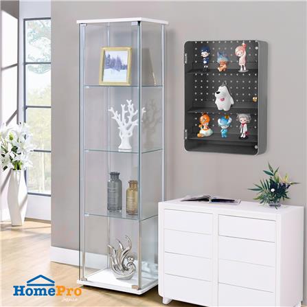 กล่องเหล็กโชว์โมเดล STACKO MANIA 30x9x42 ซม. สีเทา_8