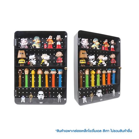 กล่องเหล็กโชว์โมเดล STACKO MANIA 30x9x42 ซม. สีเทา_7