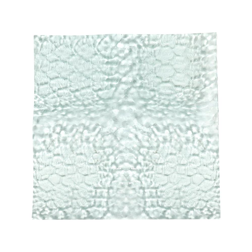 จานแก้วเหลี่ยม 4 ช่อง KECH 30x30 ซม.