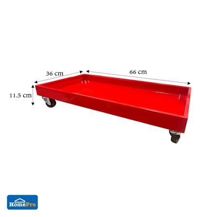 รถเข็นถาดเหล็ก 4 ล้อ MATALL HP-TD6636 40 กก._7