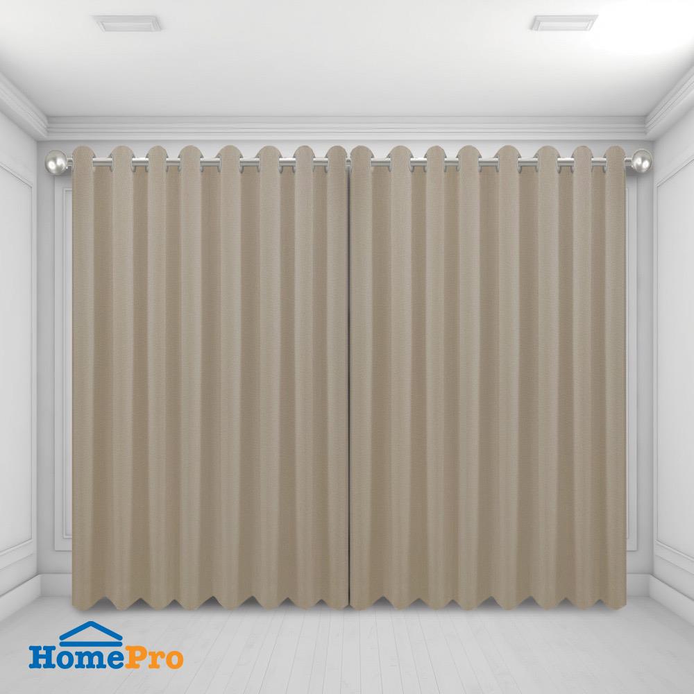 ผ้าม่าน EYELET HOME LIVING STYLE LUKAS UV 270X220 ซม. สีครีม