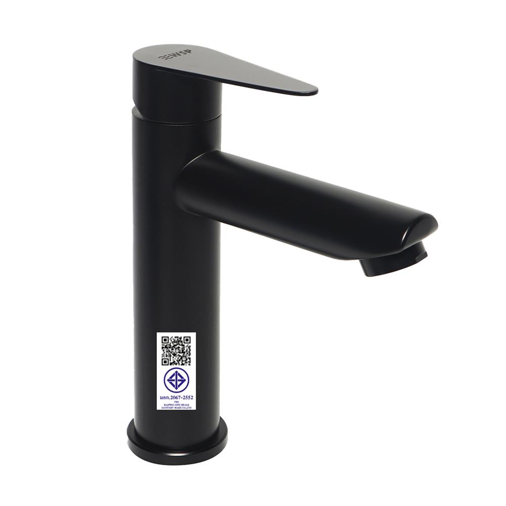 ก๊อกอ่างล้างหน้าเดี่ยว WSP FXS-810BK สีดำ