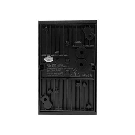 ไฟผนังภายนอก L&E 36-01914 สีดำ_2