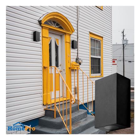 ไฟผนังภายนอก L&E 36-01914 สีดำ_4