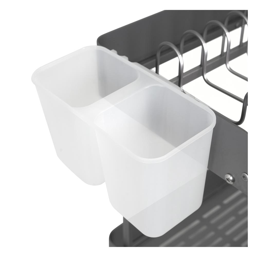 ชั้นคว่ำจานอะลูมิเนียม 2 ชั้น 40 ซม. KECH GRAY