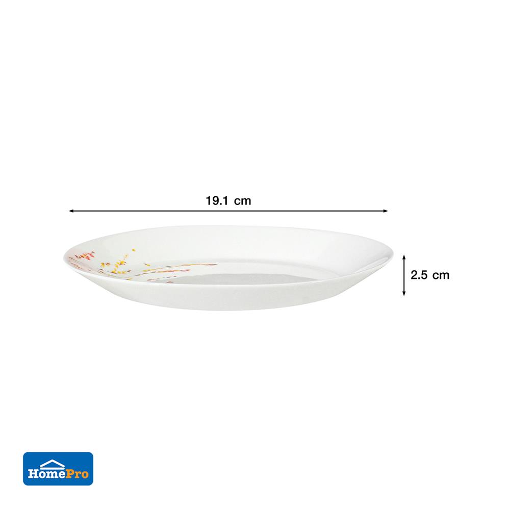 จานตื้น OPAL GLASS 7.5 นิ้ว KECH SOPHIA