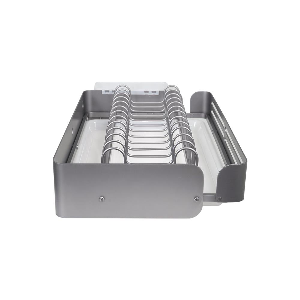 ชั้นคว่ำจานอะลูมิเนียมติดผนัง 40 ซม. KECH GRAY